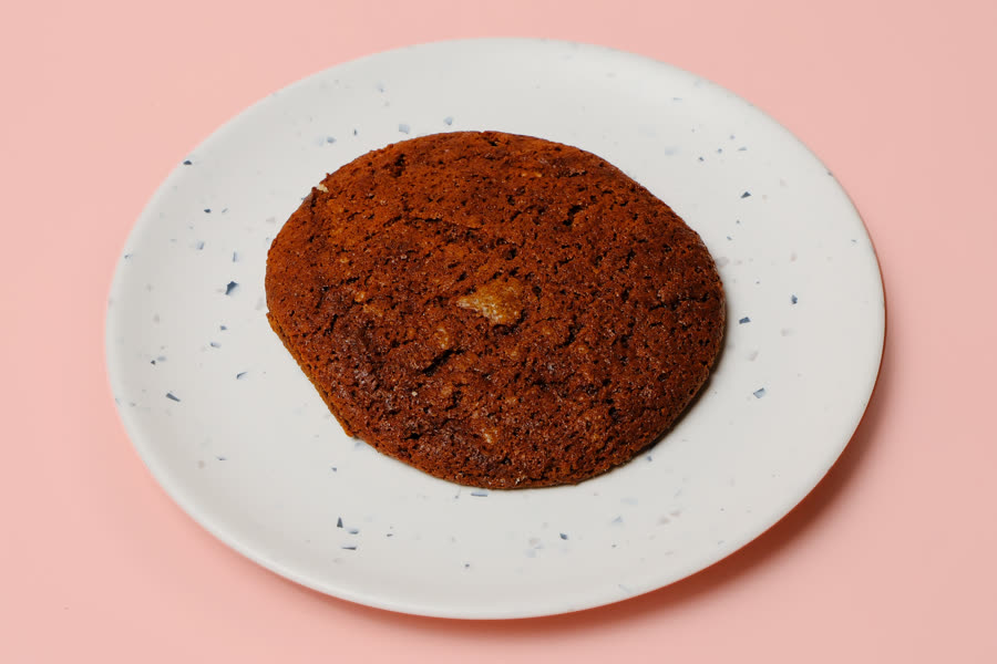 Soft-baked ginger cookie
