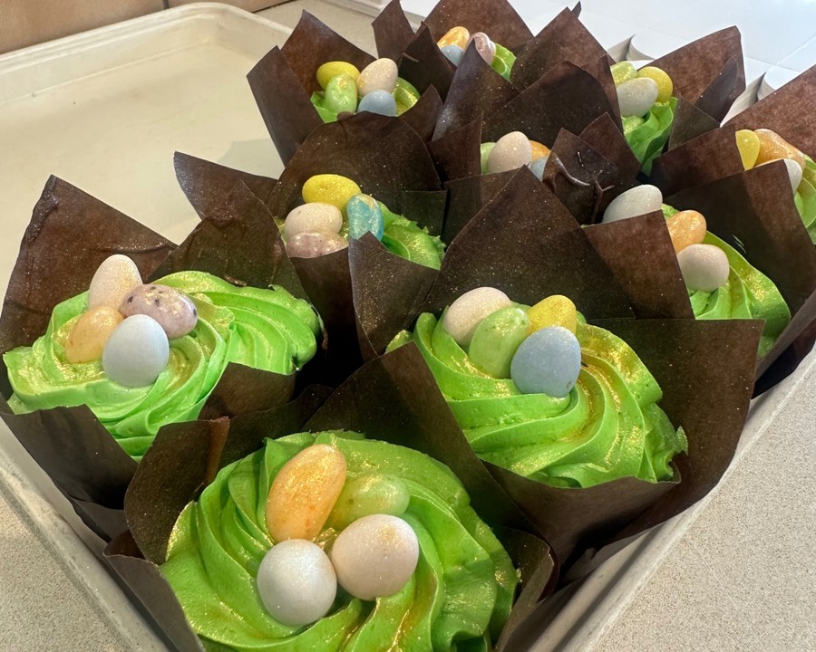 Floral Cupcake